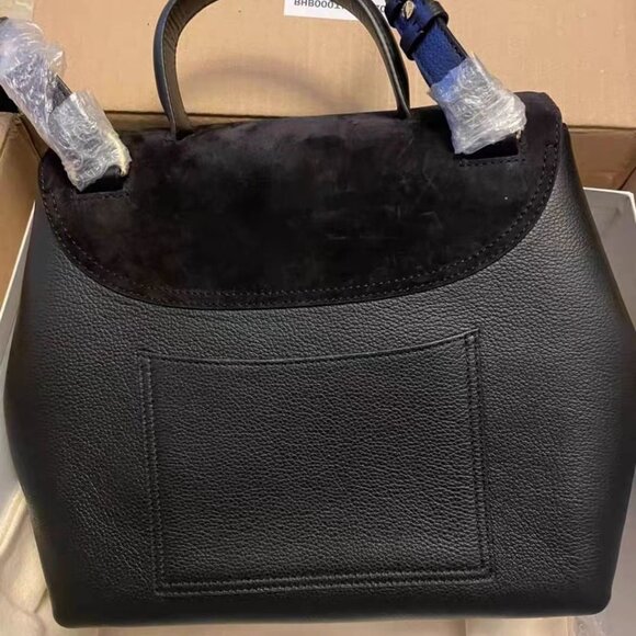 POLÈNE Black Leather Shoulder Bag - Picture 3 of 6